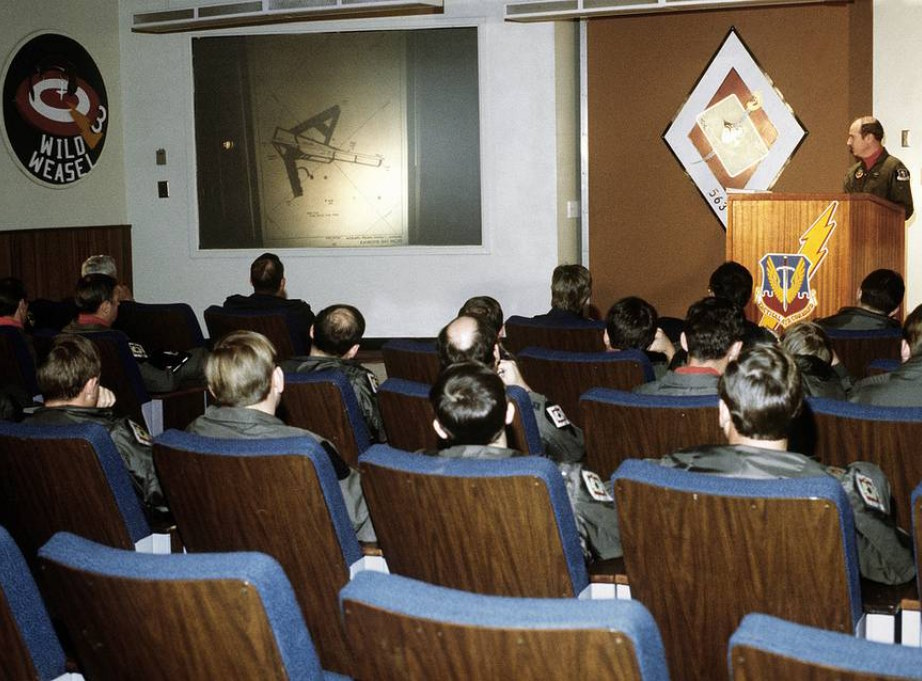 Photo of a briefing