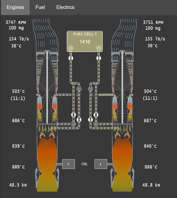 Engine Page, afterburner