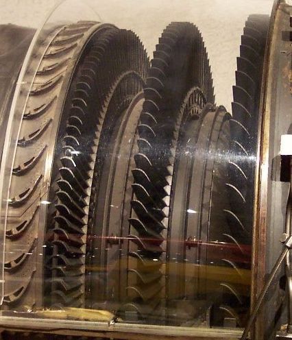 Open Turbine in Museum