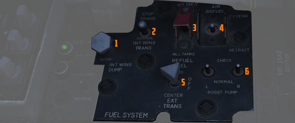 Fuel Control Panel