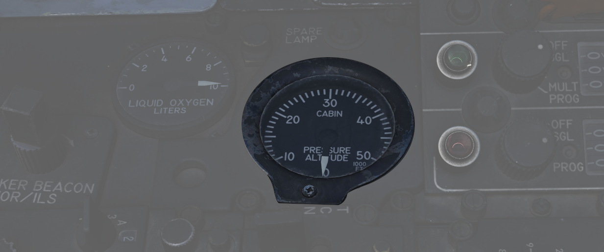 Cockpit Altitude Gauge